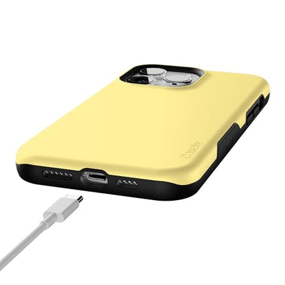 Casely iPhone 14 Pro Max Case | Butter Me Up | Butter Yellow | Bold Protective Design | Compatible with MagSafe - color: Butter Me Up | Butter Yellow