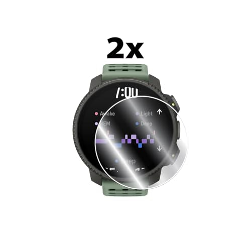IPG for Suunto Vertical 2 Watch Hydrogel Screen Protector (2 Units) Invisible HD Clear Film Anti Scratch Guard-Smooth/Self-Healing/Bubble for Vertical2