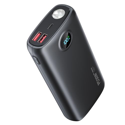 DIAMUAR Portable Charger 30000mAh, 30W USB C Fast Charging, 3W Flashlight