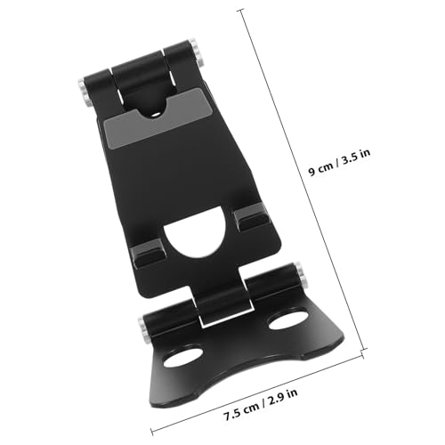 Happyyami Portable Phone Holder Foldable Aluminum Alloy Stand for Tablet