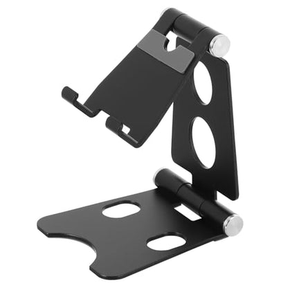 Happyyami Portable Phone Holder Foldable Aluminum Alloy Stand for Tablet