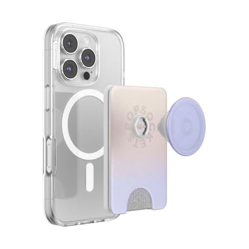 PopSockets Phone Wallet for MagSafe with Grip- Morning Haze - color: Morning Haze, style: MagSafe