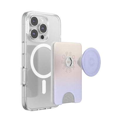 PopSockets Phone Wallet for MagSafe with Grip- Morning Haze - color: Morning Haze, style: MagSafe