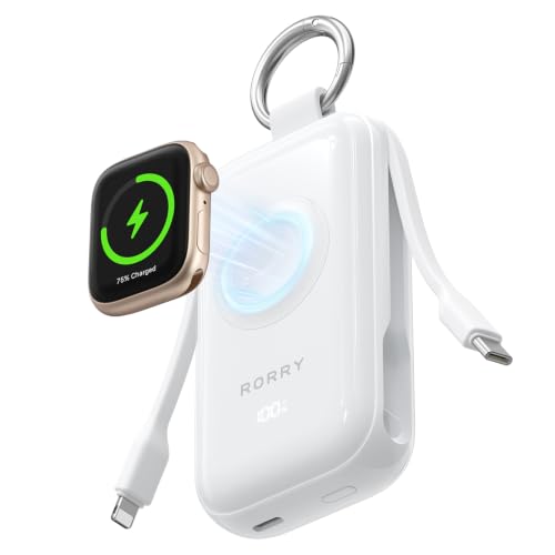 RORRY CharmGo Pro 45W Portable Charger Power Bank 10000mAh Battery Pack - color: Moonstone