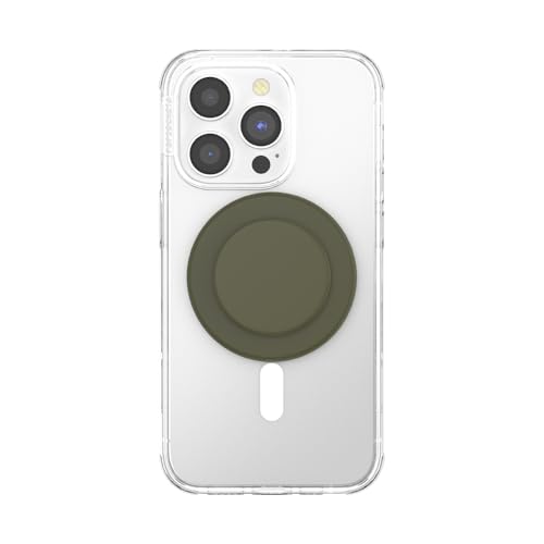 PopSockets Phone Grip for MagSafe, Magnetic Holder- Soft Touch Fatigue - color: Soft Touch Fatigue, style: MagSafe
