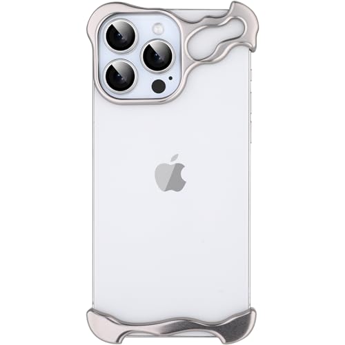 Frameless Phone Case Crafted for iPhone 12 Pro Silver - color: Aluminum Silver, size: iPhone 12 Pro