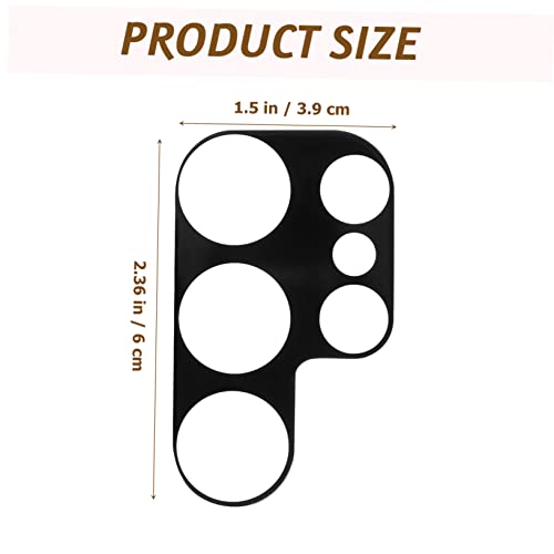 Uonlytech 4pcs Tempered Glass Phone Lens Protectors for Ultra High Definition Scratch Resistant Camera Lens Covers Full Coverage Film with Strong Adhesive for Protection
