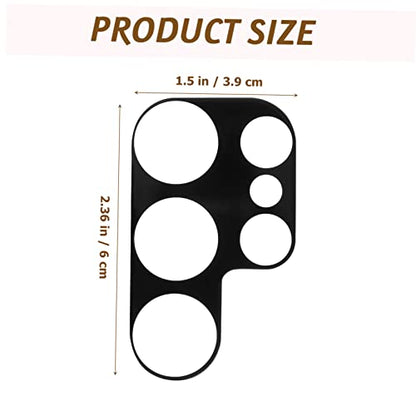 Uonlytech 4pcs Tempered Glass Phone Lens Protectors for Ultra High Definition Scratch Resistant Camera Lens Covers Full Coverage Film with Strong Adhesive for Protection