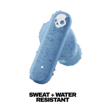 Skullcandy Smokin’ Buds Wireless Noise Isolating Earbuds - Preppy Blue - color: Preppy Blue