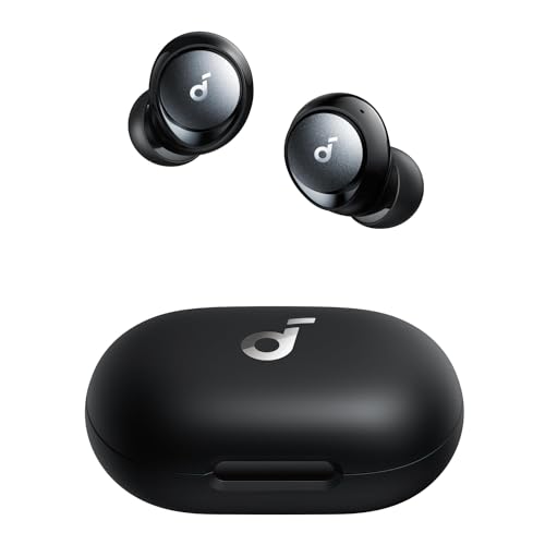 Soundcore by Anker Space A40 Adaptive Active Noise Cancelling Earbuds - color: Black