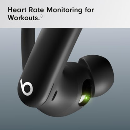 Beats Powerbeats Pro 2 - Wireless Noise Cancelling Workout Earbuds with Secure- Fit Earhooks, Up to 45-Hour Battery with Charging Case, Sweat & Water Resistant, Heart Rate Monitoring - Jet Black - color: Jet Black, style: Powerbeats Pro 2