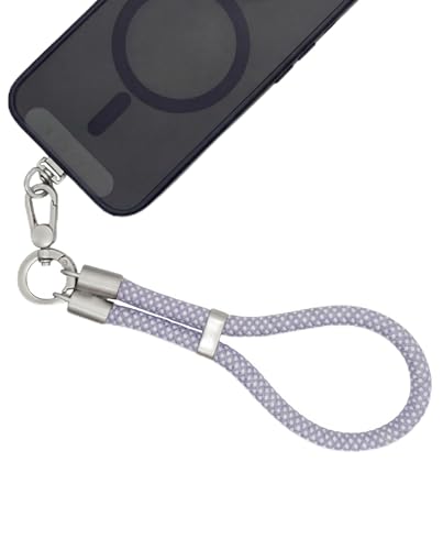 phone wrist strap, Adjustable Cell Phone Lanyard Strap for Case - color: Light Purple