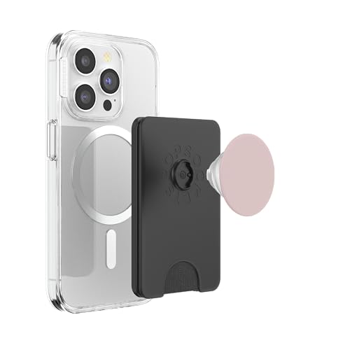 Pink Sand Pop Mount Socket Grip Holder for Pink Phone Cases PopSockets PopWallet for MagSafe - style: Magnetic PopWallet