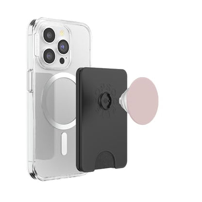 Pink Sand Pop Mount Socket Grip Holder for Pink Phone Cases PopSockets PopWallet for MagSafe - style: Magnetic PopWallet
