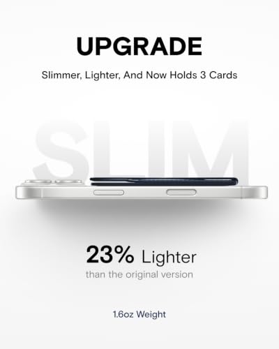 MOFT Snap-on Phone Stand & Wallet AERA, MagSafe Wallet, Slim Card Holder - color: Navy Blue, size: AERA