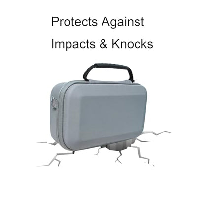 Osmo Mobile 7P Case, Portable Storage OM 7P Carrying Case Shoulder Bag for DJI OM 7 /7P Smartphone Gimbal Stabilizer Accessories Gray