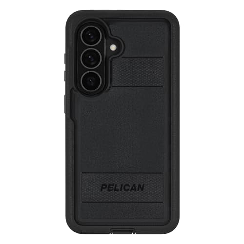 Pelican Voyager Samsung Galaxy S26 Case - Rugged Phone Case - Black | Magnetic & Wireless Charging Case with 24ft Military-Grade Drop Protection & Belt Clip Holster for Samsung Galaxy S26 - color: Voyager Black, size: Samsung Galaxy S26