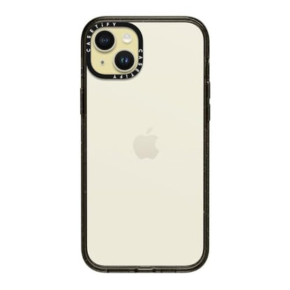 CASETiFY for iPhone 15 Plus Case - Impact Clear Black | Slim Fit | 8.2 ft. 4x Military Grade Drop Protection | Black - color: Clear Black, size: Iphone 15 Plus (6.7")