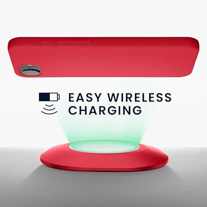 kwmobile Case Compatible with Apple iPhone 17e / iPhone 16e Case - Soft Slim Protective TPU Silicone Cover - Dark Pink Matte - color: dark pink matte