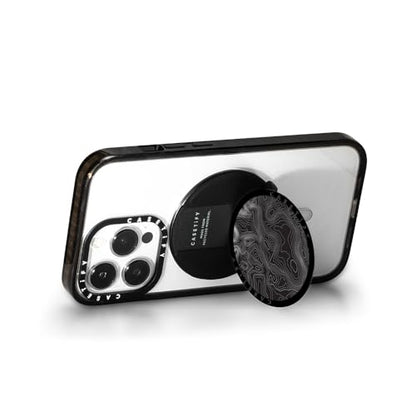 CASETiFY Snappy Grip Stand Compatible with Magsafe - Black Tree - color: Black Tree