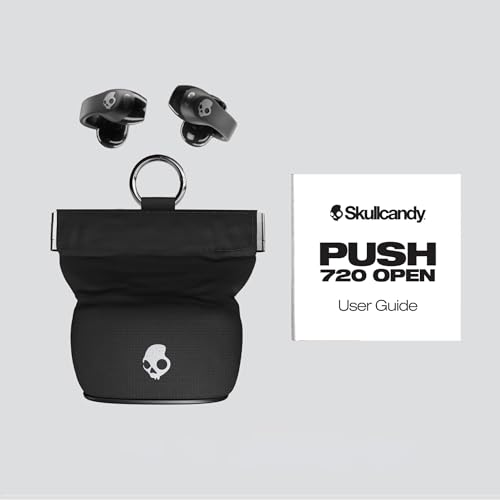 Skullcandy Push 720 Open Wireless Open-Ear Bluetooth Earbuds - Cement - color: Cement