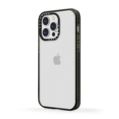 CASETiFY for iPhone 13 Pro Max Case - Impact Clear Black | Slim Fit | 6.6 ft. Drop Protection | Black - color: Clear Black, size: Iphone 13 Pro Max (6.7")