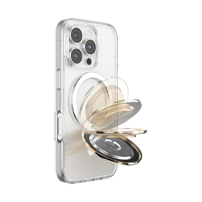 PopSockets Kick-Out Grip for MagSafe, Kickstand- Gold Radial - color: Gold Radial, style: MagSafe Kick-Out