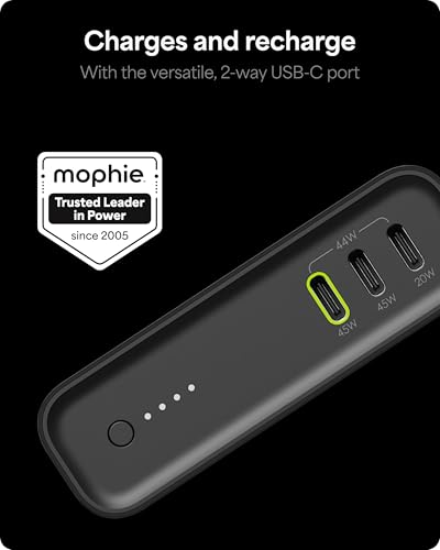 Mophie Powerstation Fast 20,000mAh Power Bank | Faster Charging | 45W, Multi-Device - size: 20,000mAh