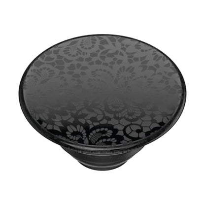 PopSockets Adhesive Phone Grip, Holder, Phone Stand, Black - Lace Noir - color: Lace Noir, style: Adhesive