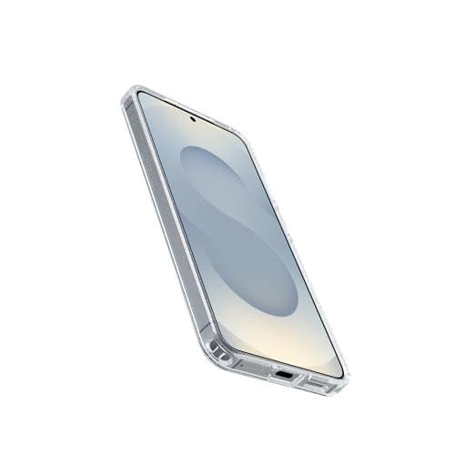 OtterBox Samsung Galaxy S25 Symmetry Series Clear Magnet Case - Stardust Clear/Glitter - color: Stardust, style: Samsung Galaxy S25