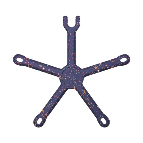 PopSockets Flexible Phone Mount & Stand- Navy Confetti - color: Sunburst Flower