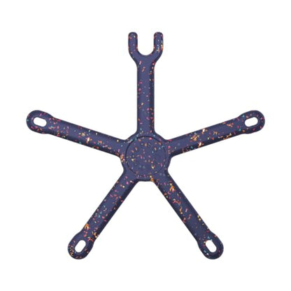 PopSockets Flexible Phone Mount & Stand- Navy Confetti - color: Sunburst Flower