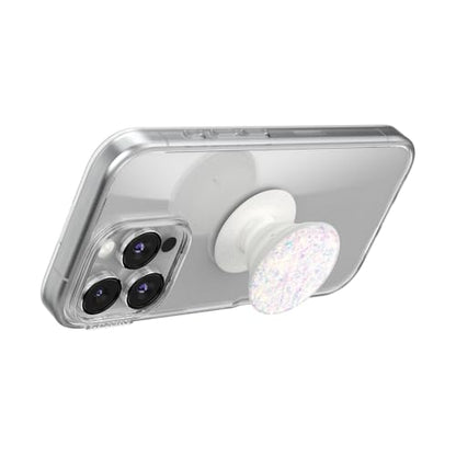 PopSockets Adhesive Phone Grip, Holder- Confetti White - color: Confetti White, style: Adhesive