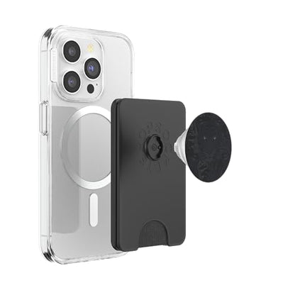 Black Tiger PopSockets PopWallet for MagSafe - style: Magnetic PopWallet