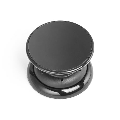 FAB POPS Magnetic Phone Grip, Kickstand and Mount, Adhesive Base, Black