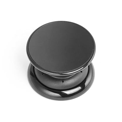 FAB POPS Magnetic Phone Grip, Kickstand and Mount, Adhesive Base, Black