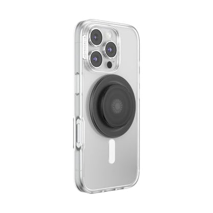 PopSockets Phone Grip for MagSafe, Magnetic Holder- Black Transluscent - color: Trasluscent Black, style: MagSafe
