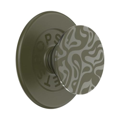 PopSockets Phone Grip for MagSafe, Magnetic Holder- Alum Swirl - color: Alum Swirl, style: MagSafe