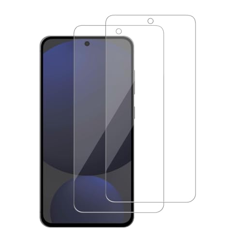 2 Pack for Samsung Galaxy S24 FE/SM-S721 Screen Protector, Tempered-Glass, Micro-curved Edges, Case Friendly, Bubble Free, HD Clear, Easy Installation - size: Galaxy S24 FE