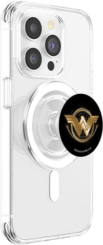 Wonder Woman Movie Golden Lasso Logo PopSockets PopGrip for MagSafe - style: Magnetic PopGrip