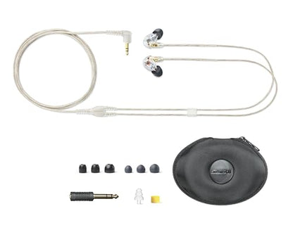 Shure SE425 PRO Sound Isolating Wired Earbuds - Clear