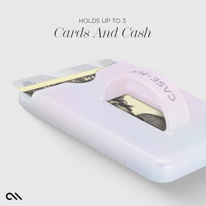 Case-Mate Soap Bubble Magnetic Card Holder/Wallet w/Loop Grip - Iridescent - color: Iridescent