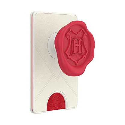 PopSockets Adhesive Phone Wallet with Grip- Hogwarts Letter - color: Hogwarts Letter Adhesive, style: Adhesive