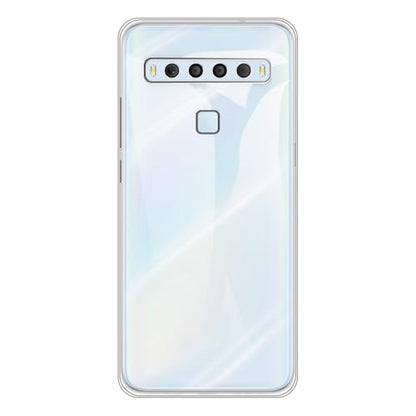 Protective Case for TCL 10L - Clear | 6.53" Slim Shockproof Bumper Back Cover Anti-Scratch Flexible TPU Shell, Grip-Friendly - color: Clear