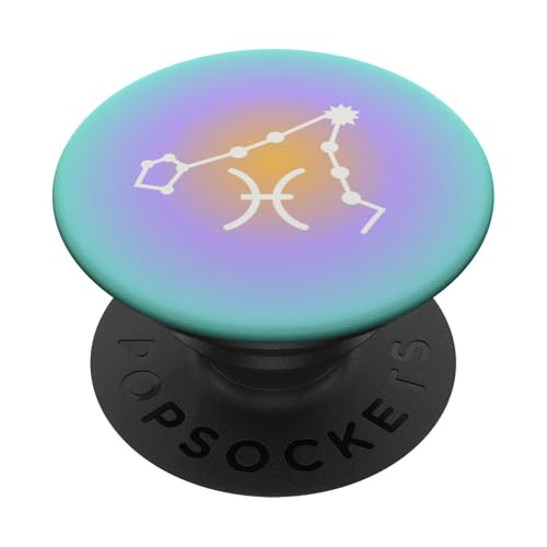PopSockets Zodiac Phone Grip - Pisces Star Sign PopSockets Adhesive PopGrip - style: Adhesive PopGrip