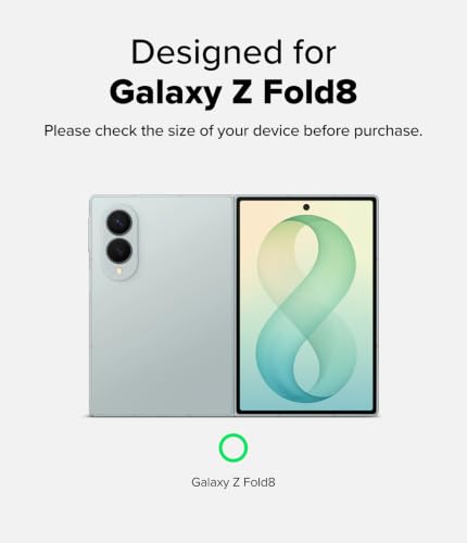 Ringke for Samsung Galaxy Z Fold 8 Camera Lens Protector [2 Pack] - size: Galaxy Z Fold 8