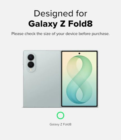 Ringke for Samsung Galaxy Z Fold 8 Camera Lens Protector [2 Pack] - size: Galaxy Z Fold 8