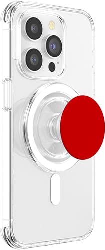 PopSockets Phone Grip with Expanding Kickstand - Red PopSockets PopGrip for MagSafe - style: Magnetic PopGrip