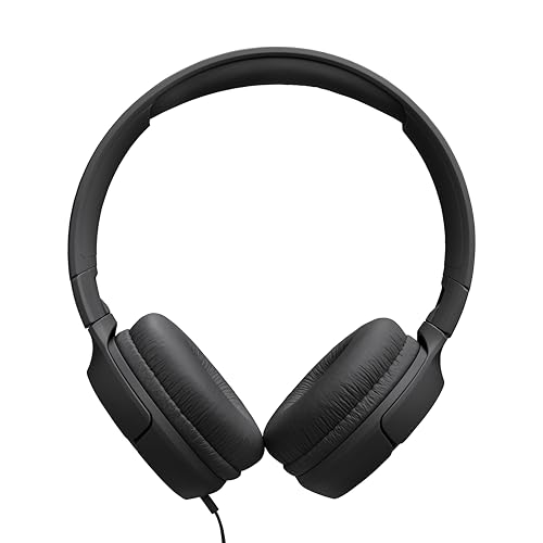 JBL Tune 520C USB-C - Wired On-Ear Headphones - Black - color: Black