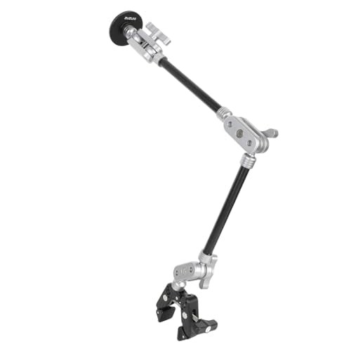 Magnetic Phone Holder with 22" Magic Arm & Super Clamp, Adjustable Overhead Phone Mount Holder Stand for Desk, Tripod, Wheelchair, Table, Fits Magsafe iPhone 17 16 15 14 13 12 Siries